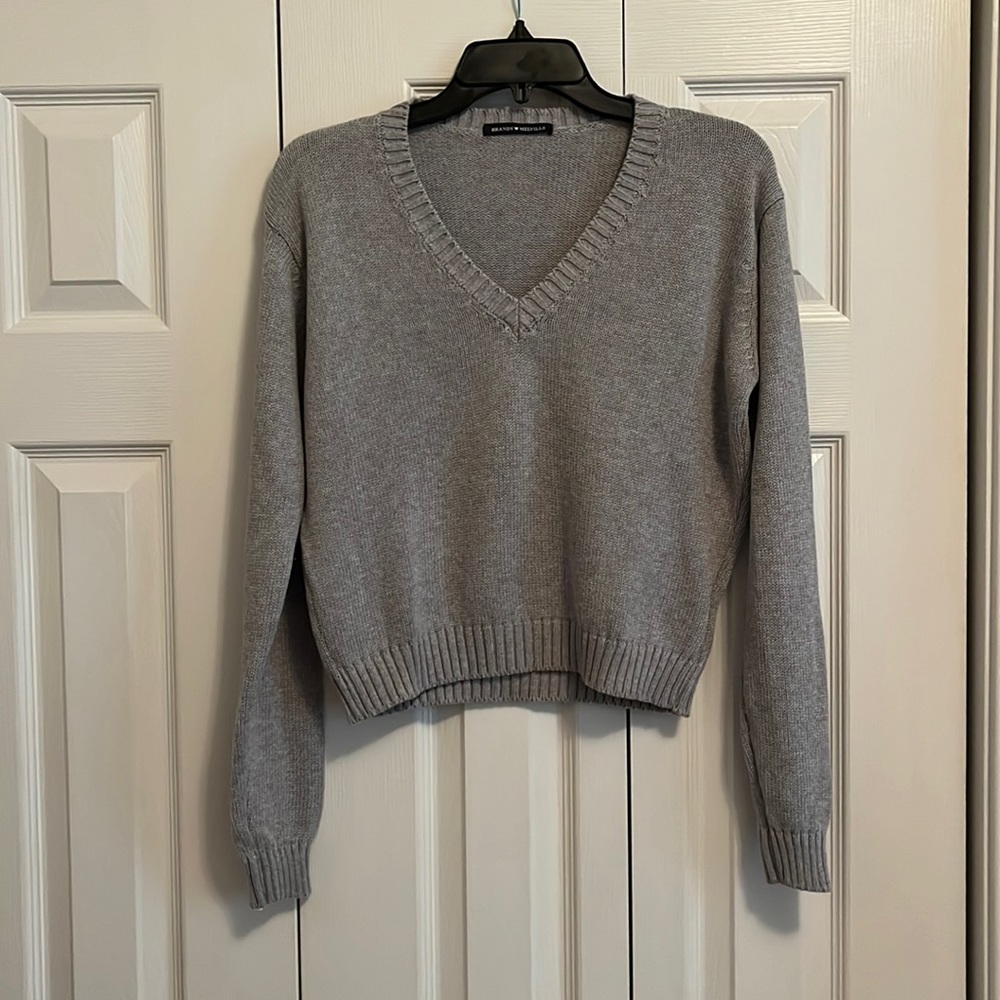 XS grey Brandy Melville sweater